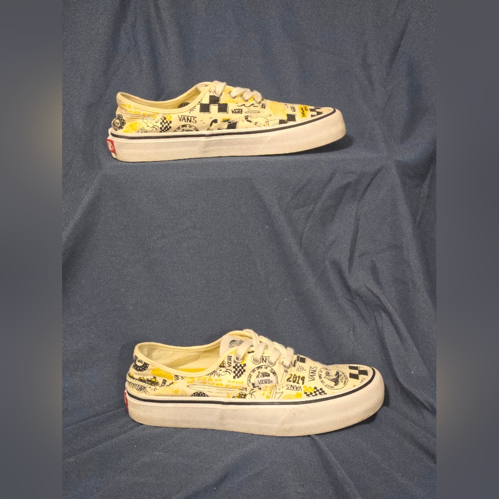 Authentic Vans Sneakers US Open of Surfing 2019 - Size Men's-6 Size Women's 7.5 - Picture 3 of 10